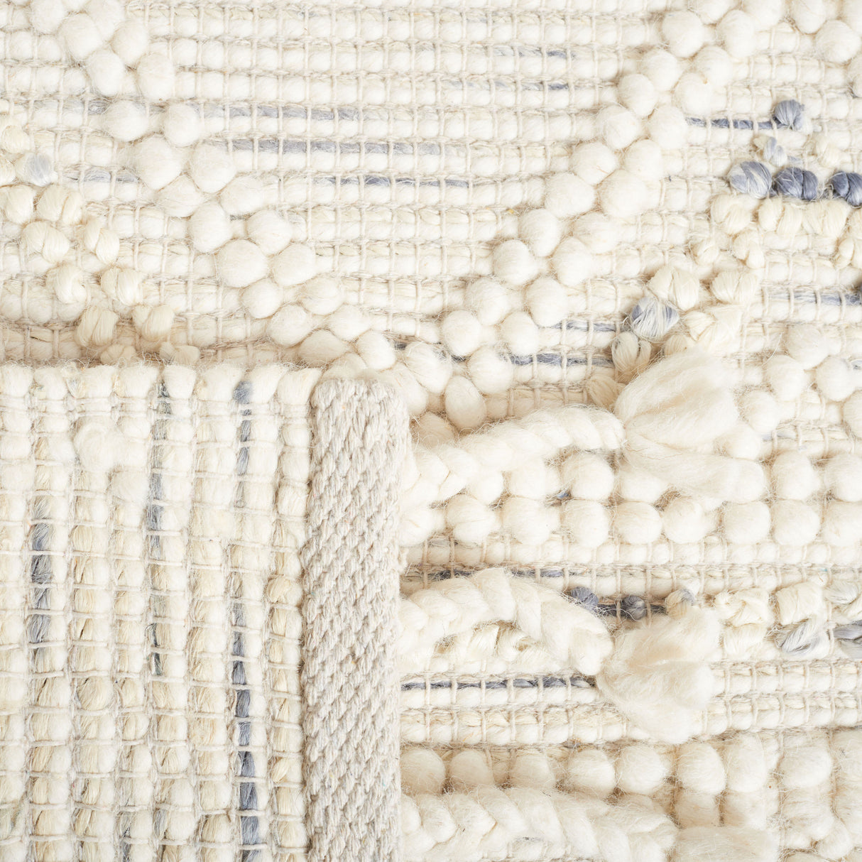 Safavieh Natura Nat175F Ivory/Grey Rug.