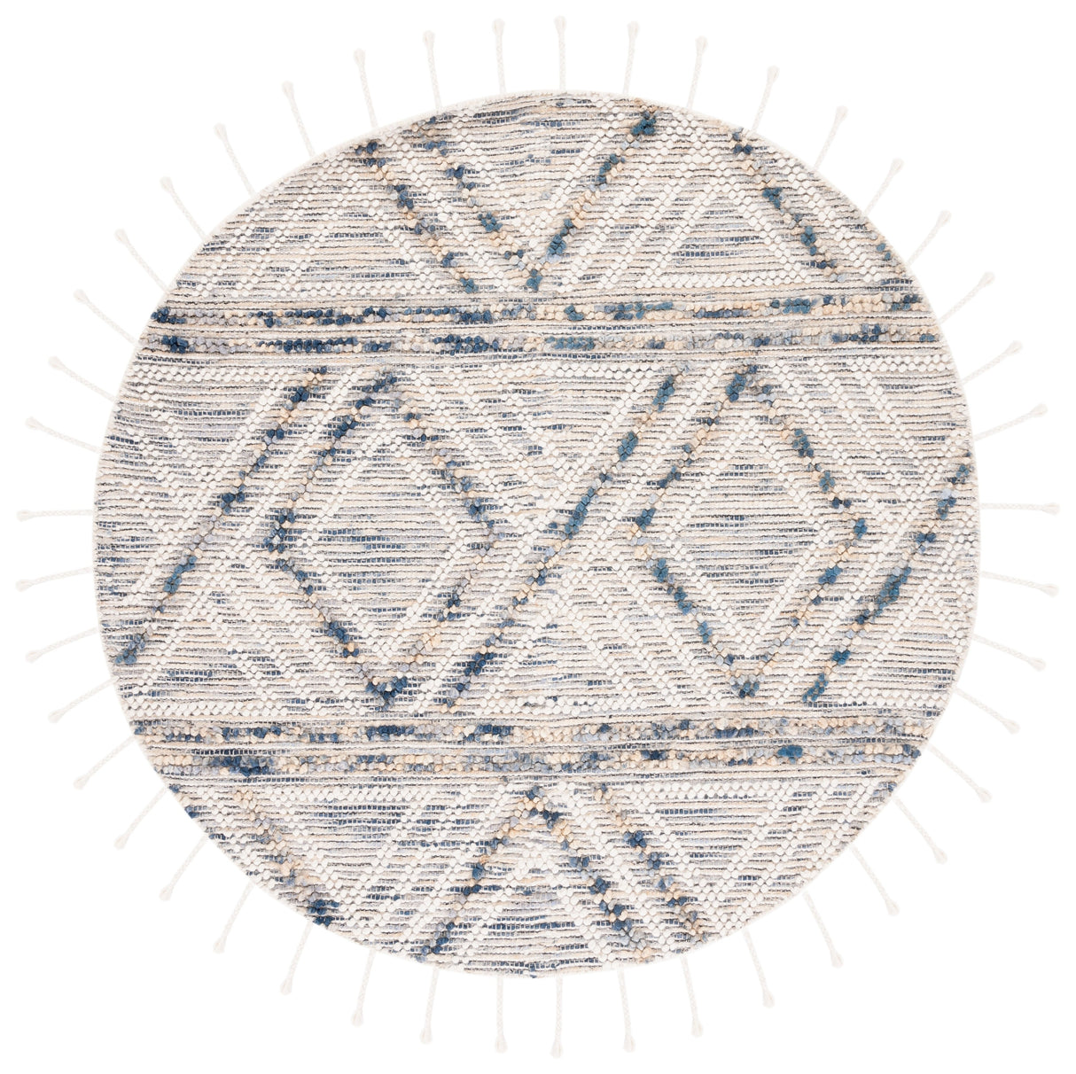 Safavieh Natura Nat176M Ivory/Blue Rug.