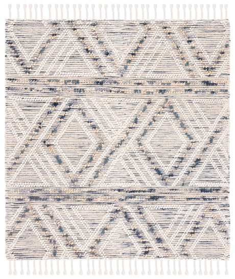 Safavieh Natura Nat176M Ivory/Blue Rug.