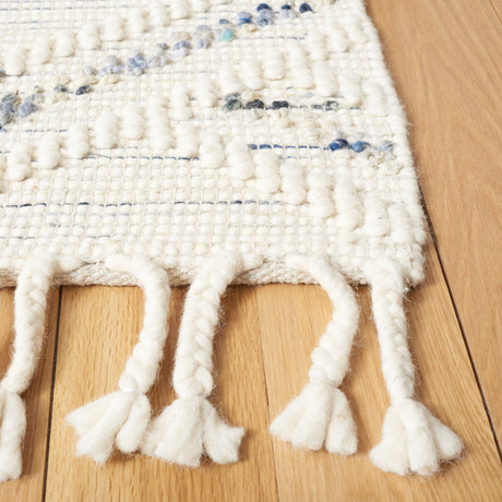 Safavieh Natura Nat177M Ivory/Blue Rug.