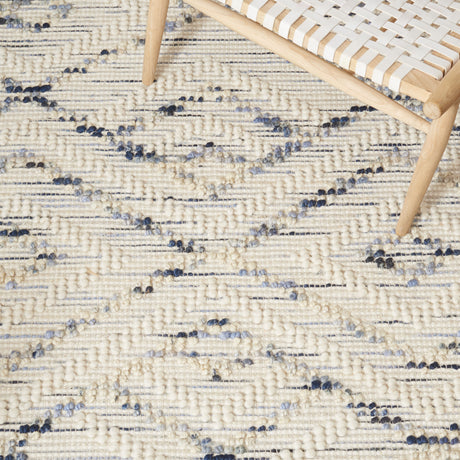 Safavieh Natura Nat177M Ivory/Blue Rug.