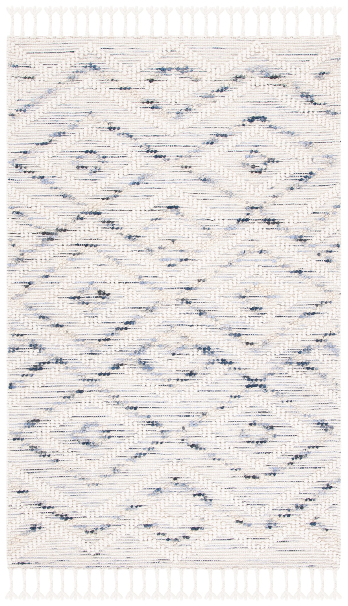 Safavieh Natura Nat177M Ivory/Blue Rug.