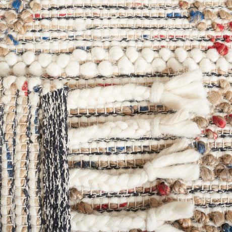 Safavieh Natura Nat178Q Ivory/Red Rug.
