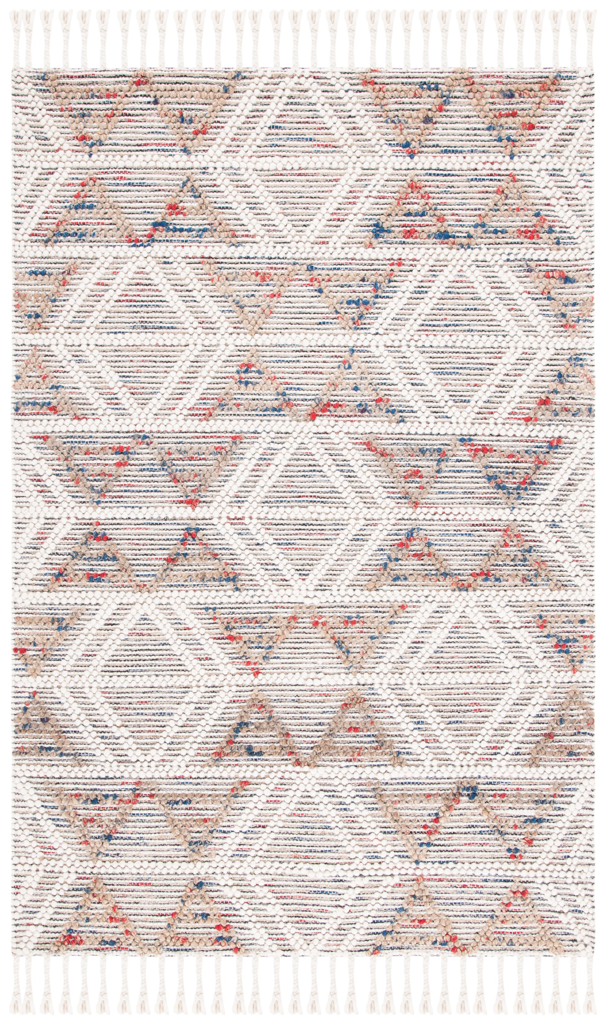 Safavieh Natura Nat178Q Ivory/Red Area Rug