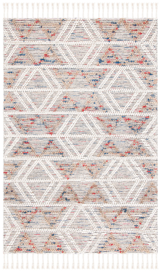 Safavieh Natura Nat178Q Ivory/Red Area Rug