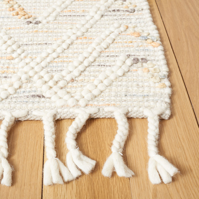 Safavieh Natura Nat179P Ivory/Orange Rug.