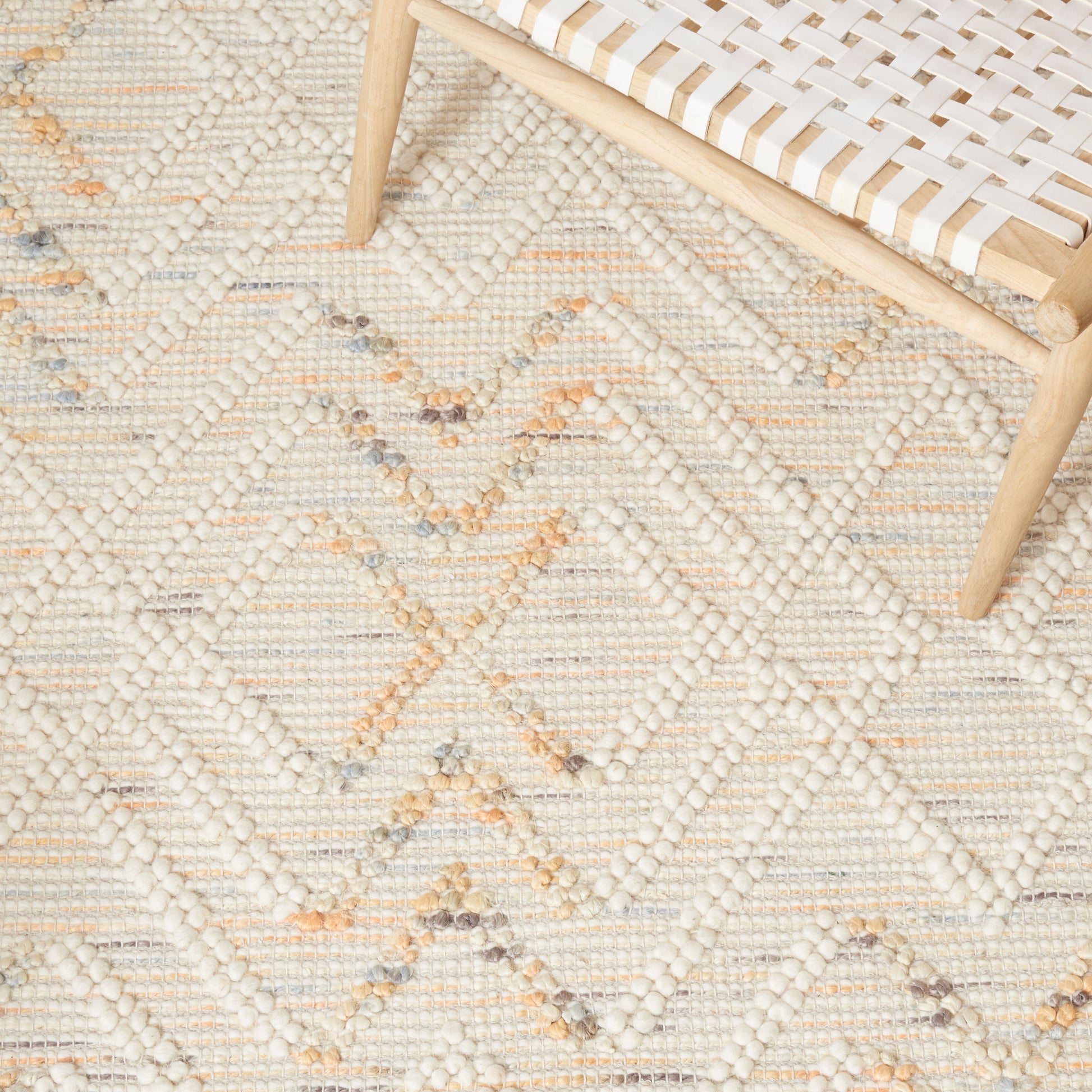 Safavieh Natura Nat179P Ivory/Orange Area Rug