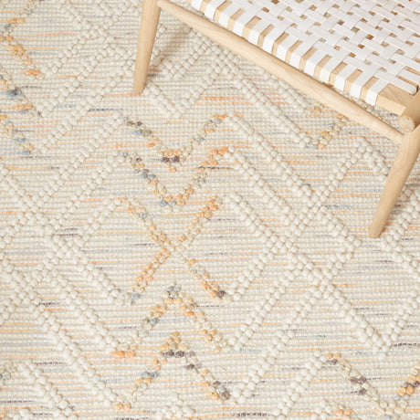 Safavieh Natura Nat179P Ivory/Orange Rug.