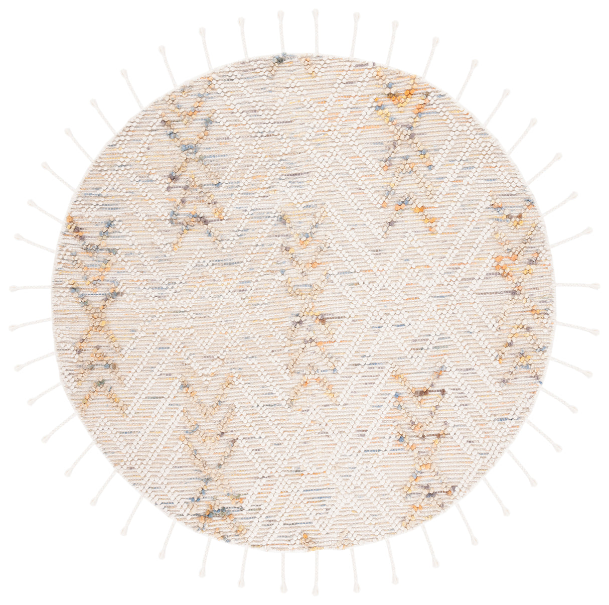 Safavieh Natura Nat179P Ivory/Orange Rug.