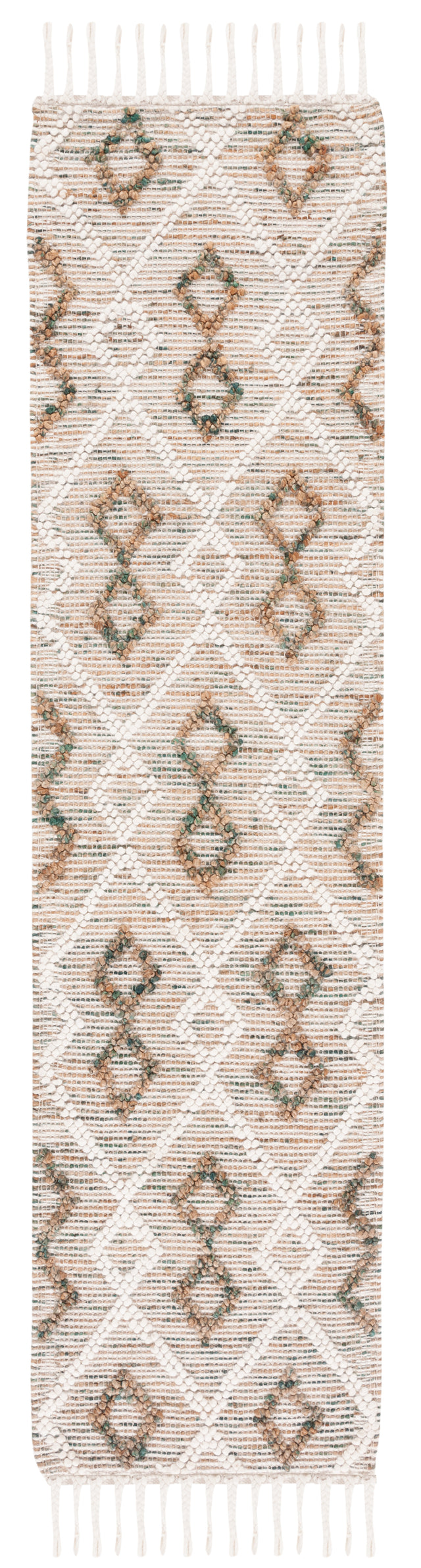 Safavieh Natura Nat180Y Ivory/Emerald Rug.