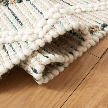 Safavieh Natura Nat180Y Ivory/Emerald Area Rug