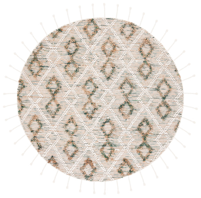 Safavieh Natura Nat180Y Ivory/Emerald Rug.
