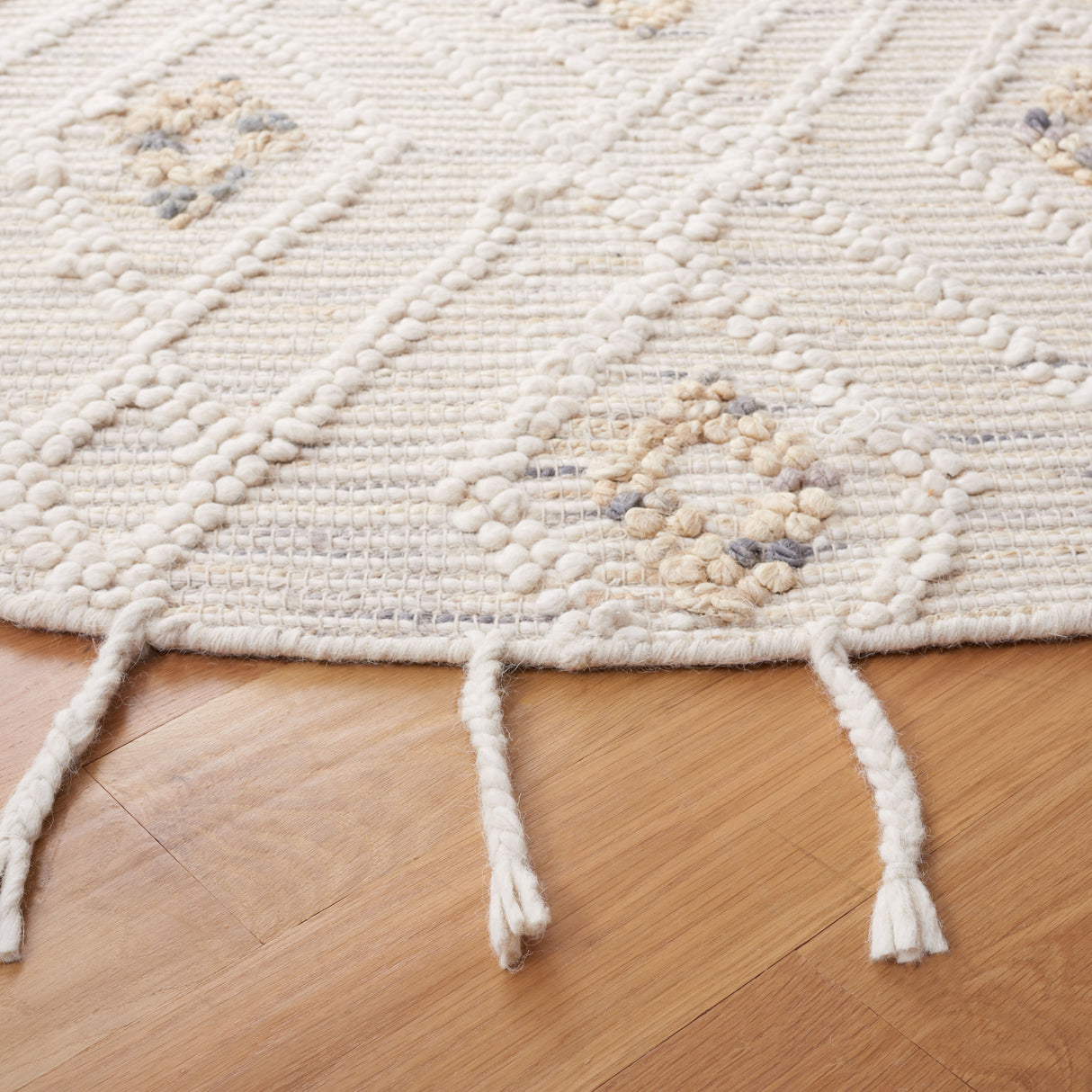 Safavieh Natura Nat181F Ivory/Grey Rug.