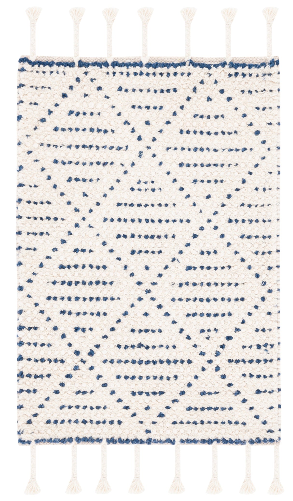 Safavieh Natura Nat183A Ivory/Blue Rug.