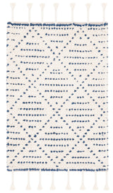 Safavieh Natura Nat183A Ivory/Blue Rug.