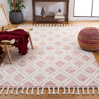 Safavieh Natura Nat183Q Ivory/Red Area Rug