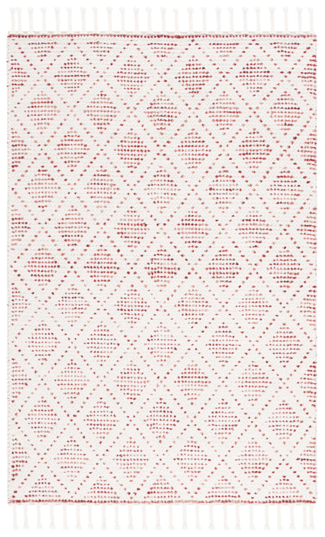 Safavieh Natura Nat183Q Ivory/Red Rug.