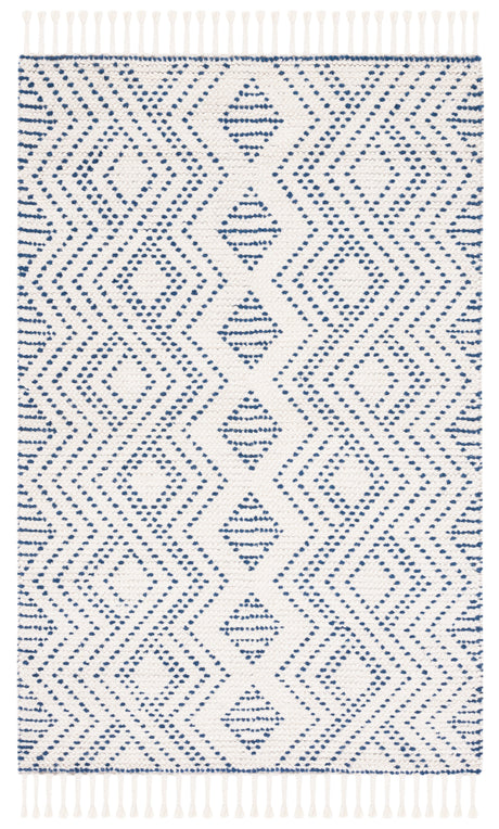 Safavieh Natura Nat184M Ivory/Blue Rug.