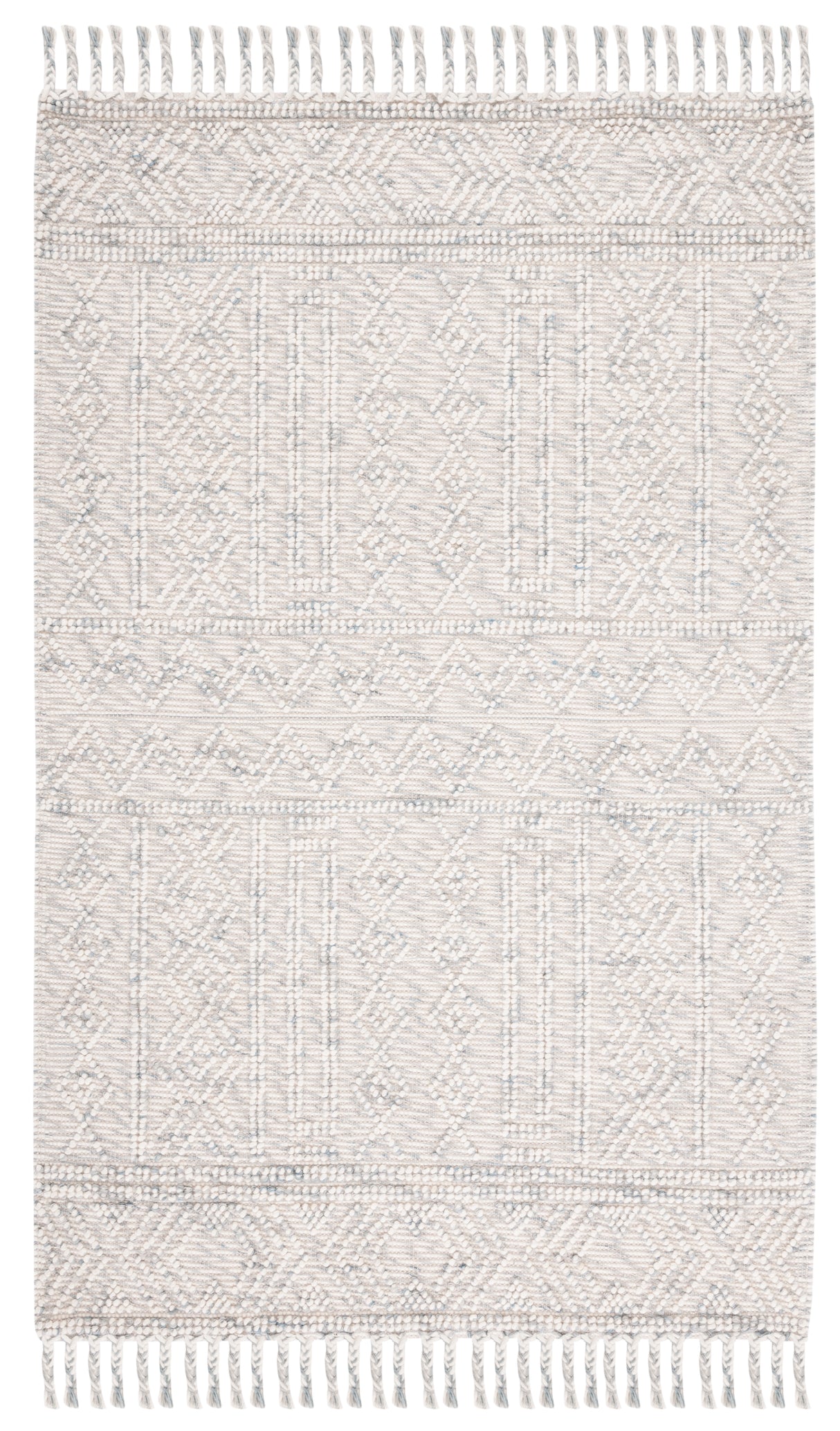 Safavieh Natura Nat185F Grey/Ivory Rug.