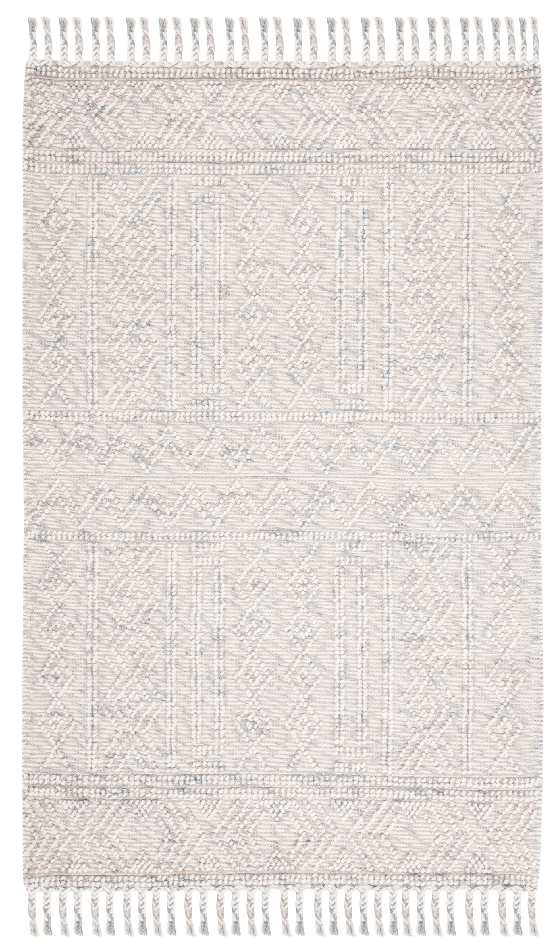 Safavieh Natura Nat185F Grey/Ivory Area Rug