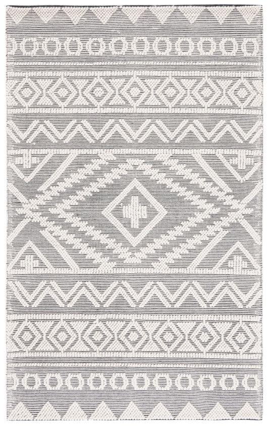 Safavieh Natura Nat275Z Black/Ivory Area Rug