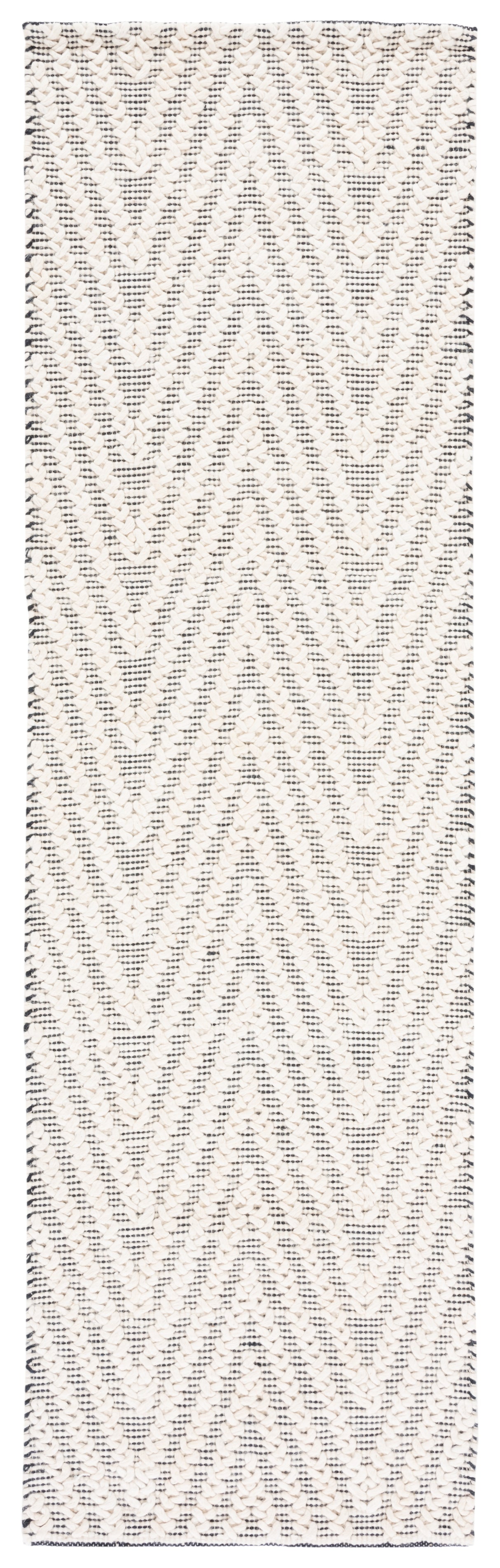 Safavieh Natura Nat277A Ivory/Black Rug.