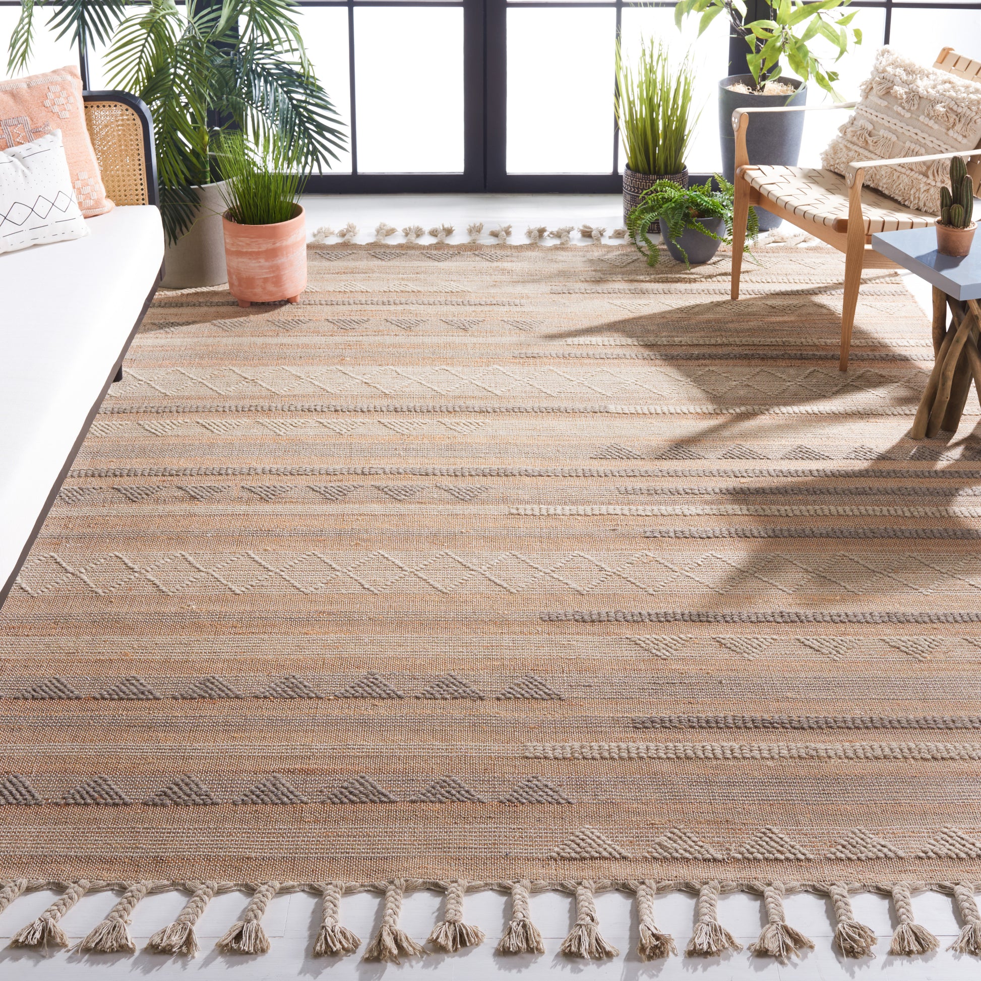 Safavieh Natura Nat278A Natural/Beige Area Rug