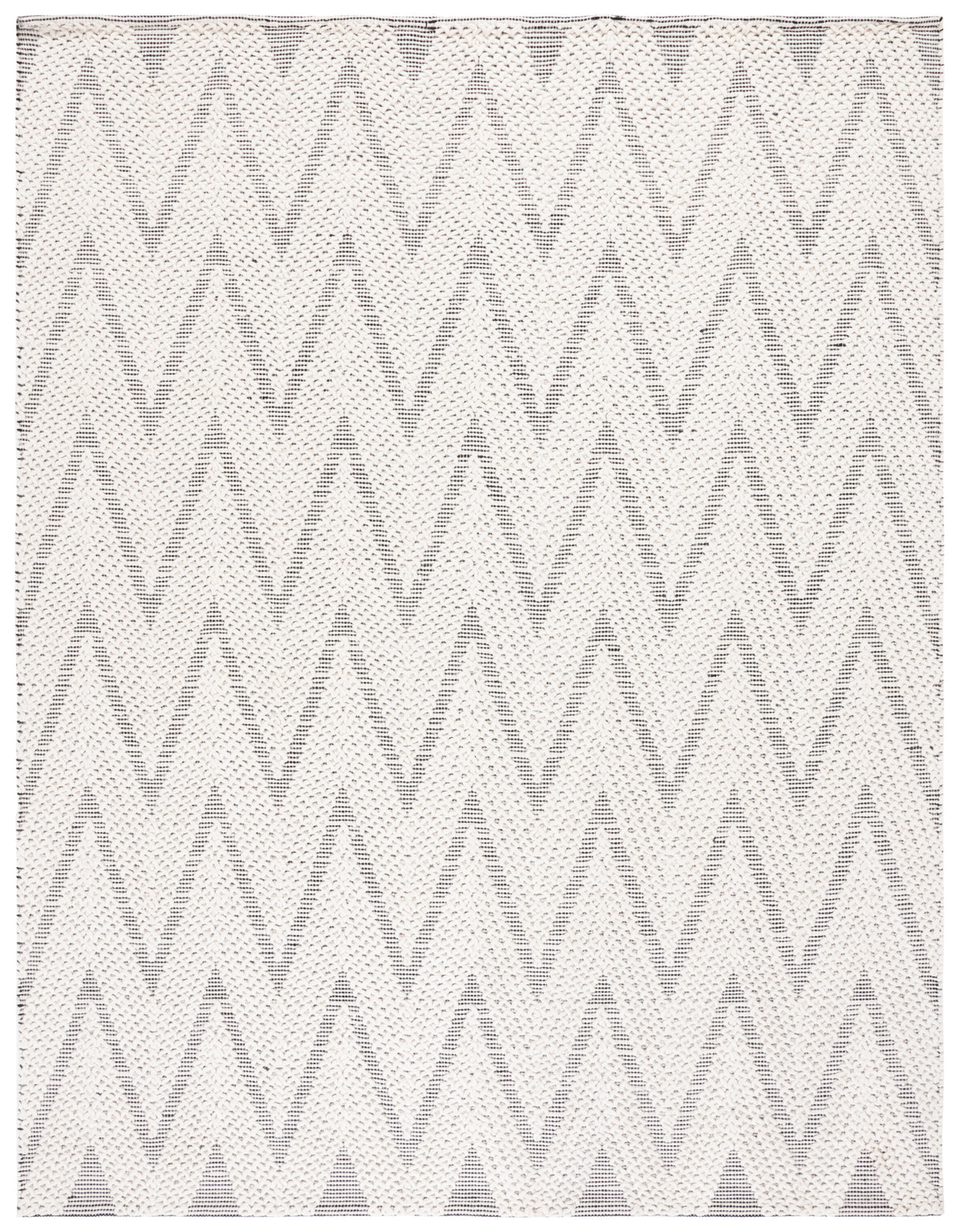 Safavieh Natura Nat279A Ivory/Black Rug.