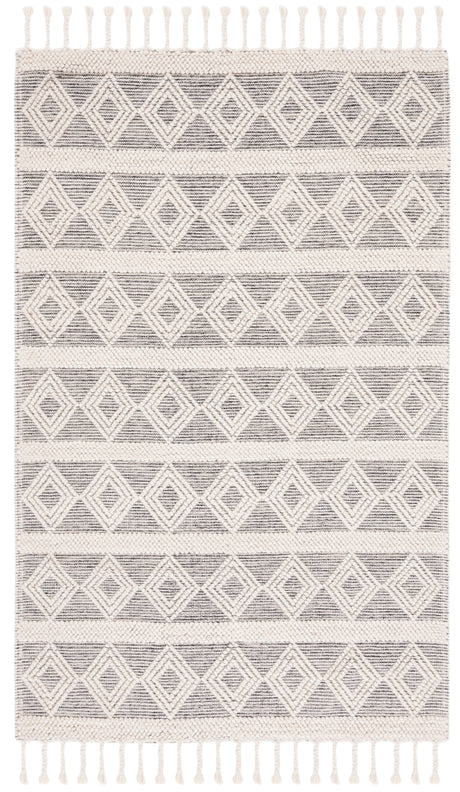 Safavieh Natura Nat307A Ivory/Black Rug.