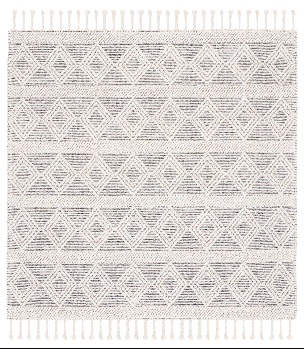 Safavieh Natura Nat307A Ivory/Black Rug.