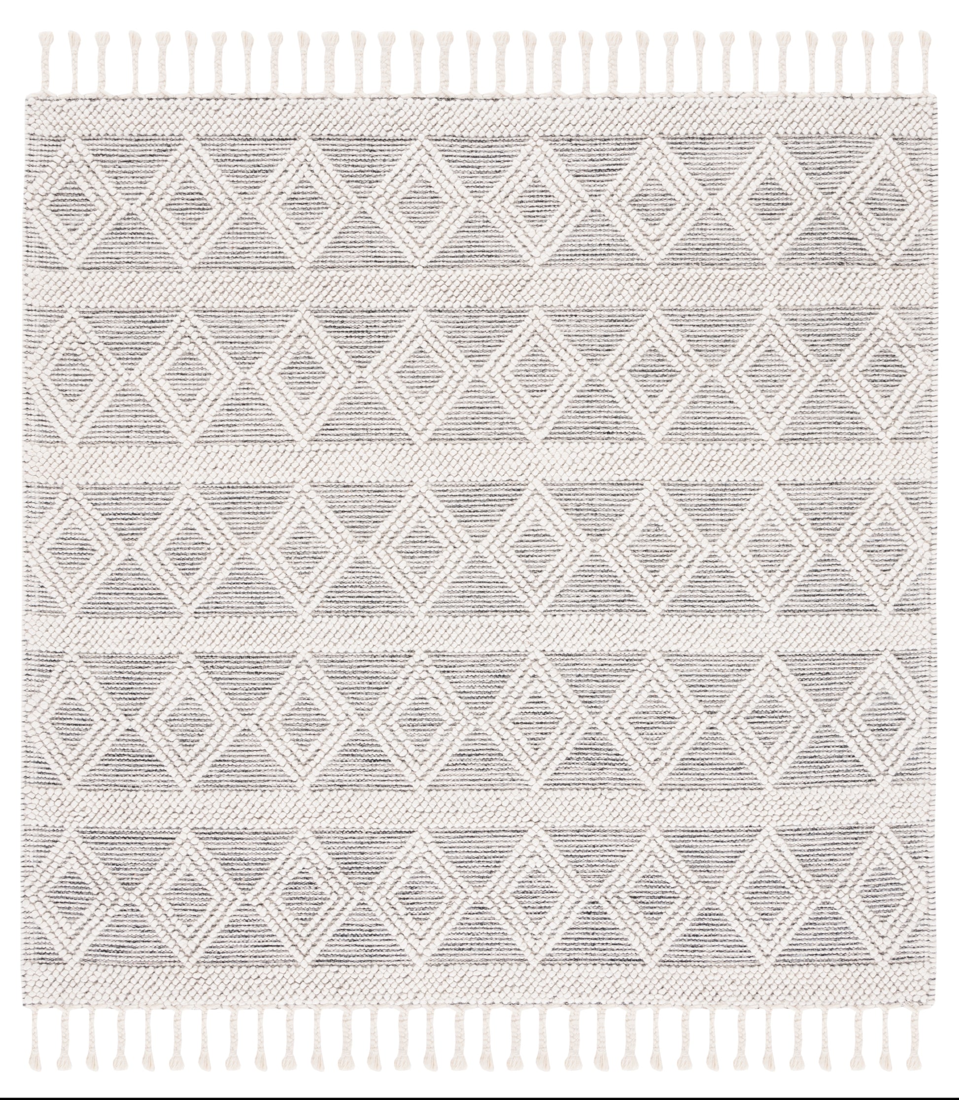 Safavieh Natura Nat307A Ivory/Black Area Rug