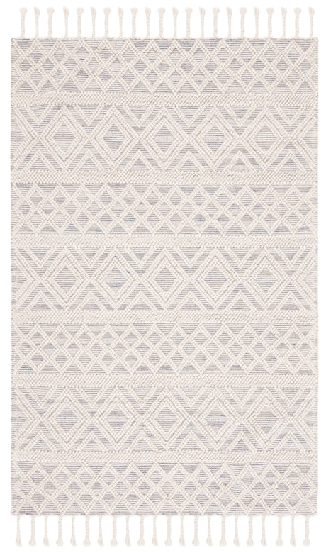 Safavieh Natura Nat308A Ivory/Blue Rug.