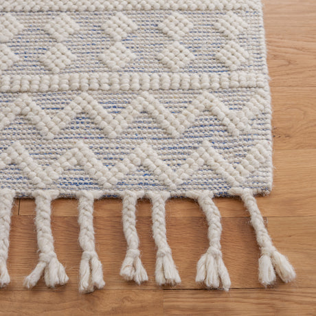 Safavieh Natura Nat309A Ivory/Blue Rug.