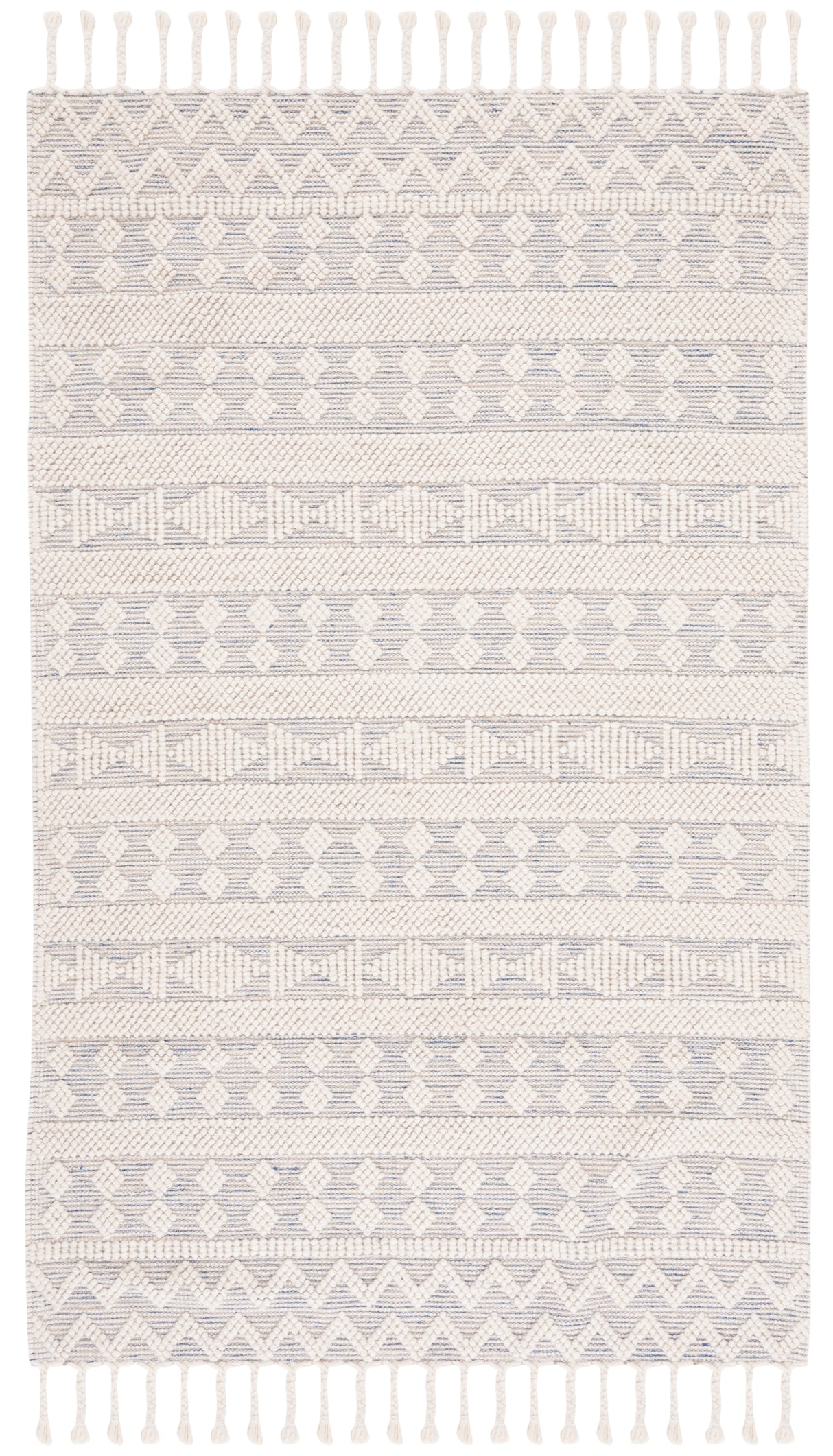 Safavieh Natura Nat309A Ivory/Blue Rug.