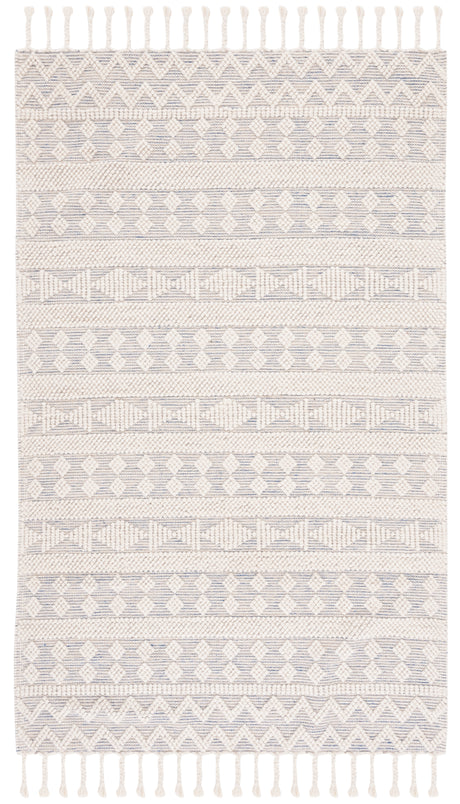 Safavieh Natura Nat309A Ivory/Blue Rug.