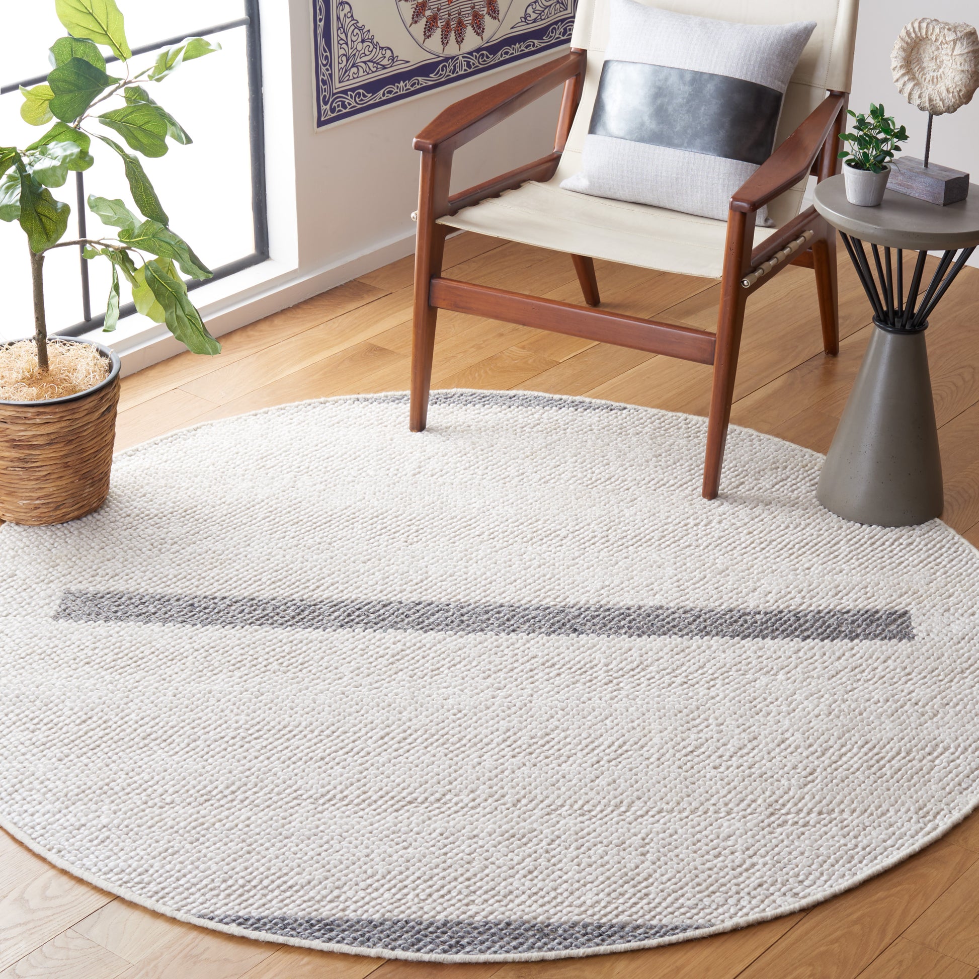 Safavieh Natura Nat324G Ivory/Grey Area Rug