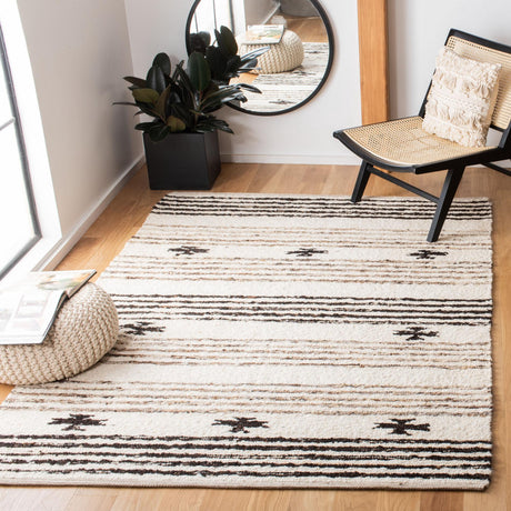 Safavieh Natura Nat325Z Black/Ivory Rugs.