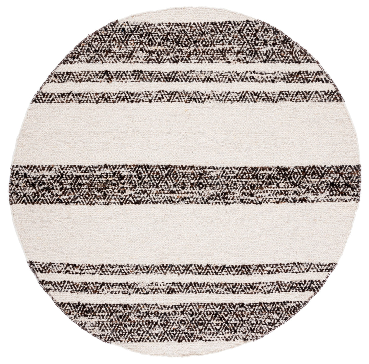 Safavieh Natura Nat328Z Black/Ivory Rugs.