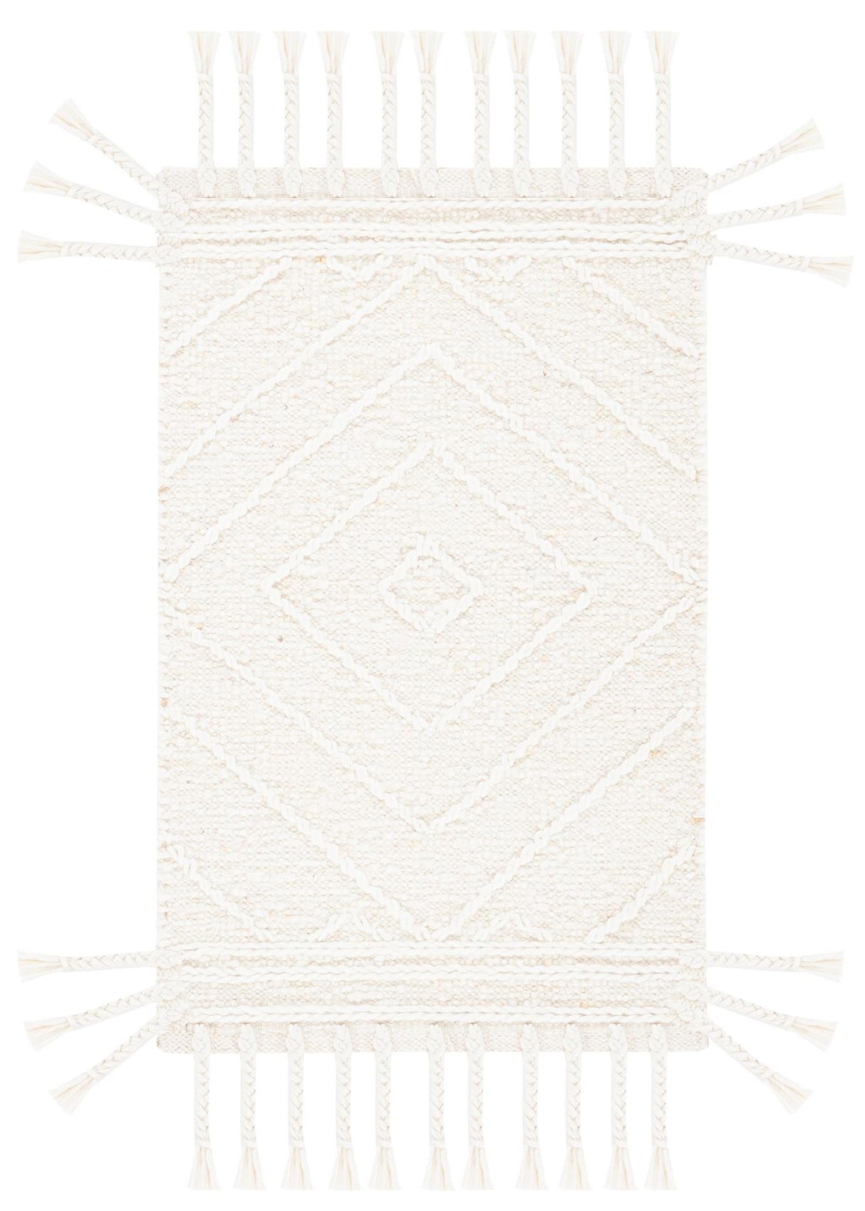 Safavieh Natura Nat333A Ivory/Black Rugs.