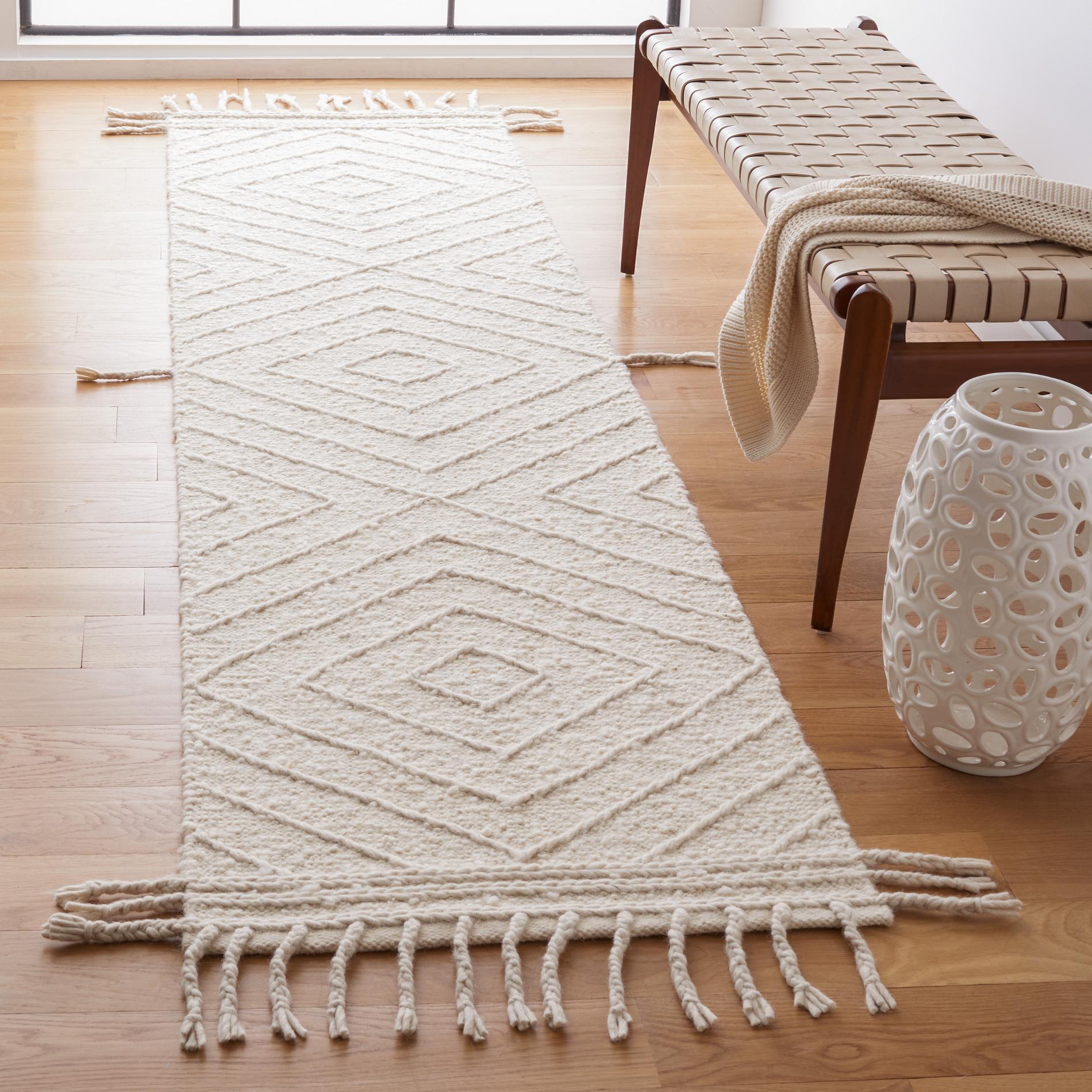 Safavieh Natura Nat333A Ivory/Black Area Rug