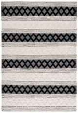 Safavieh Natura Nat334A Ivory/Black Rug.