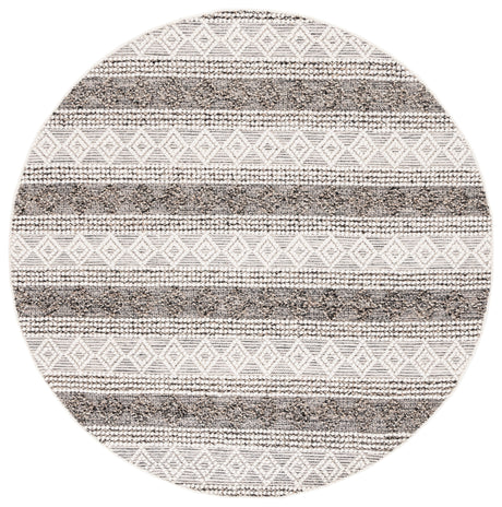 Safavieh Natura Nat336A Ivory/Black Rug.