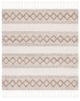 Safavieh Natura Nat337A Ivory/Brown Rug.