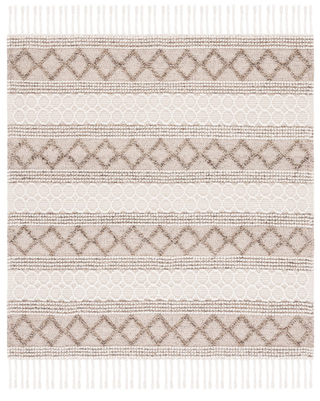 Safavieh Natura Nat337A Ivory/Brown Rug.