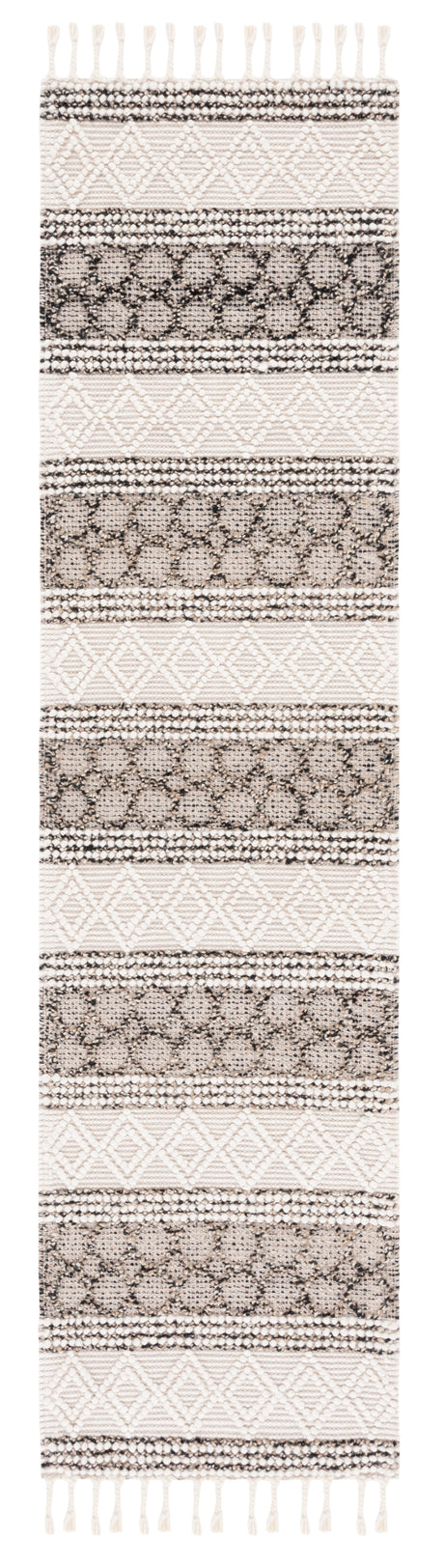 Safavieh Natura Nat340A Ivory/Black Rug.