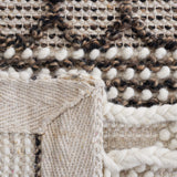 Safavieh Natura Nat340A Ivory/Black Rug.