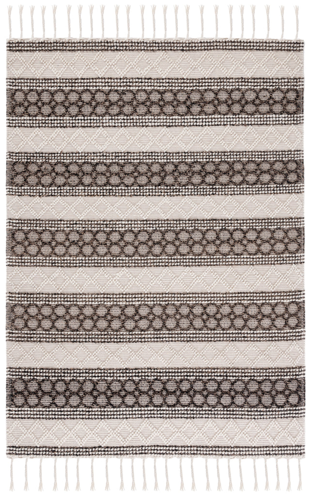Safavieh Natura Nat340A Ivory/Black Rug.