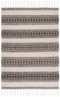 Safavieh Natura Nat340A Ivory/Black Rug.