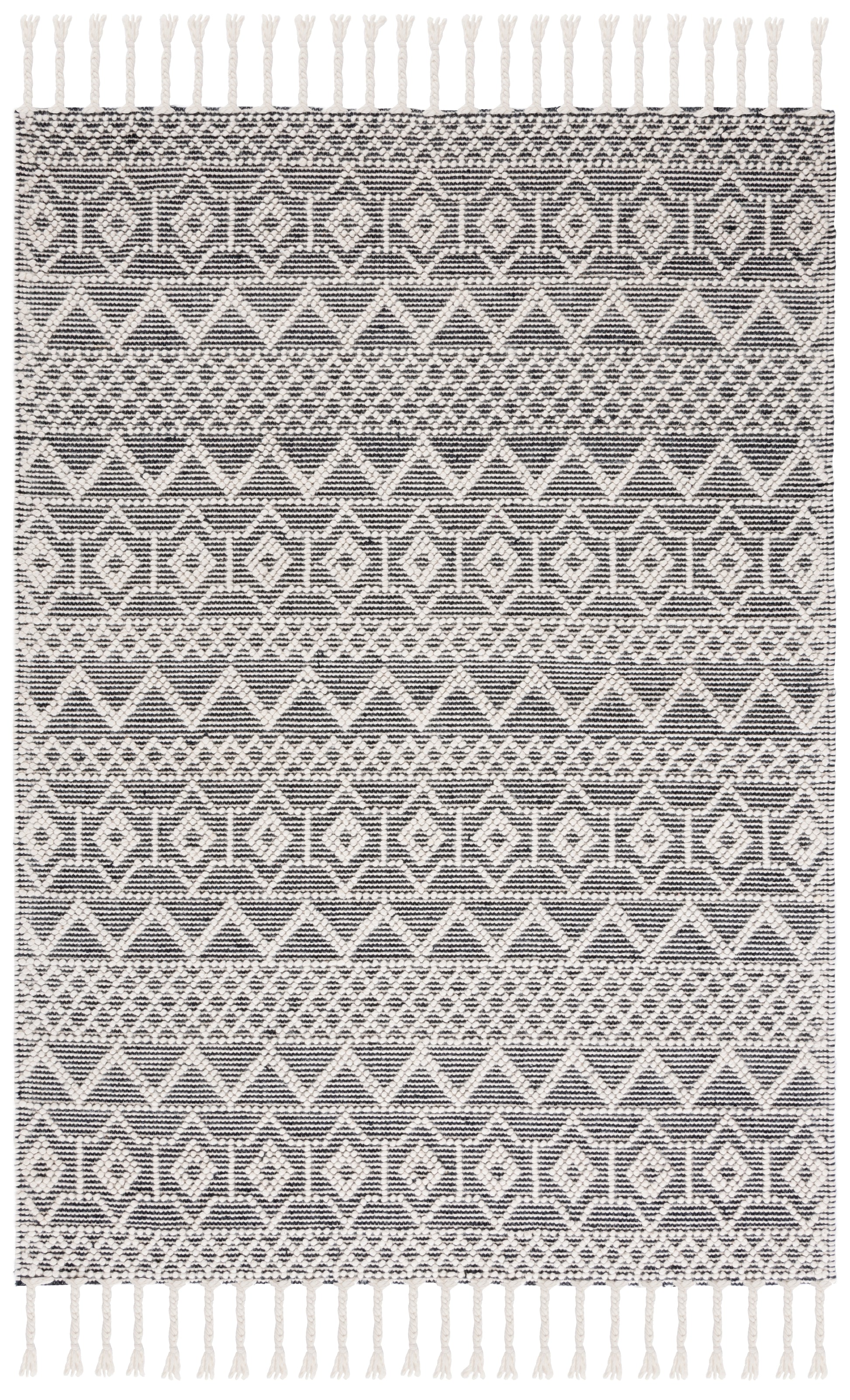 Safavieh Natura Nat341A Ivory/Black Area Rug