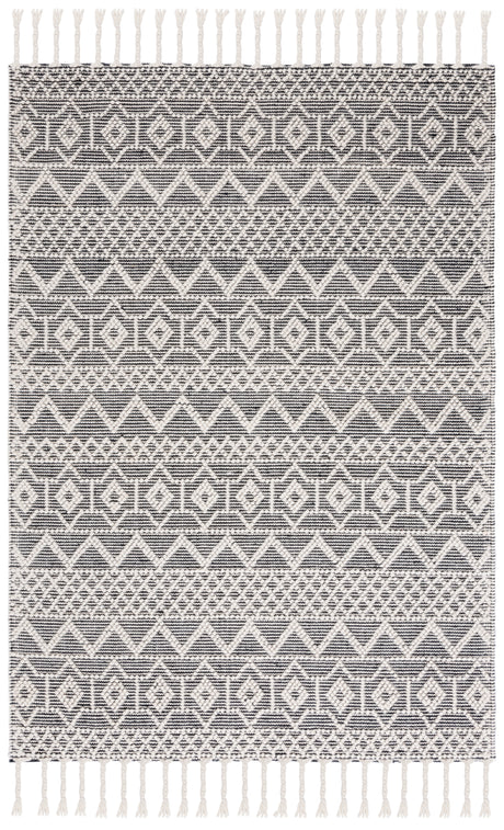 Safavieh Natura Nat341A Ivory/Black Rug.